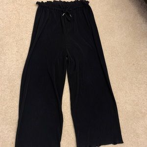 TopShop High Waisted Ribbed Pants